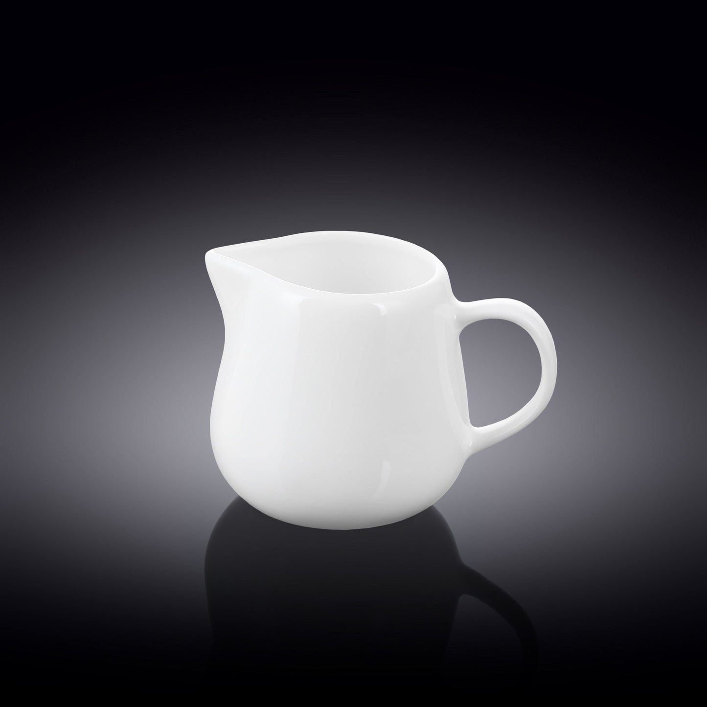 Wilmax England Melk- en roomkan 200 ml Wit Porselein WL-995005/A