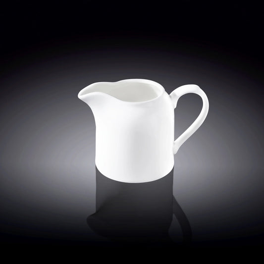 Wilmax Milchkanne 250 ml – Weißes Porzellan – Elegantes Design – WL-995018/1C