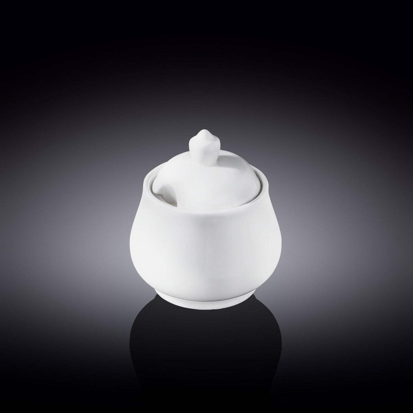 Wilmax England Suikerpot 340 ml Wit Porselein WL-995019/1C