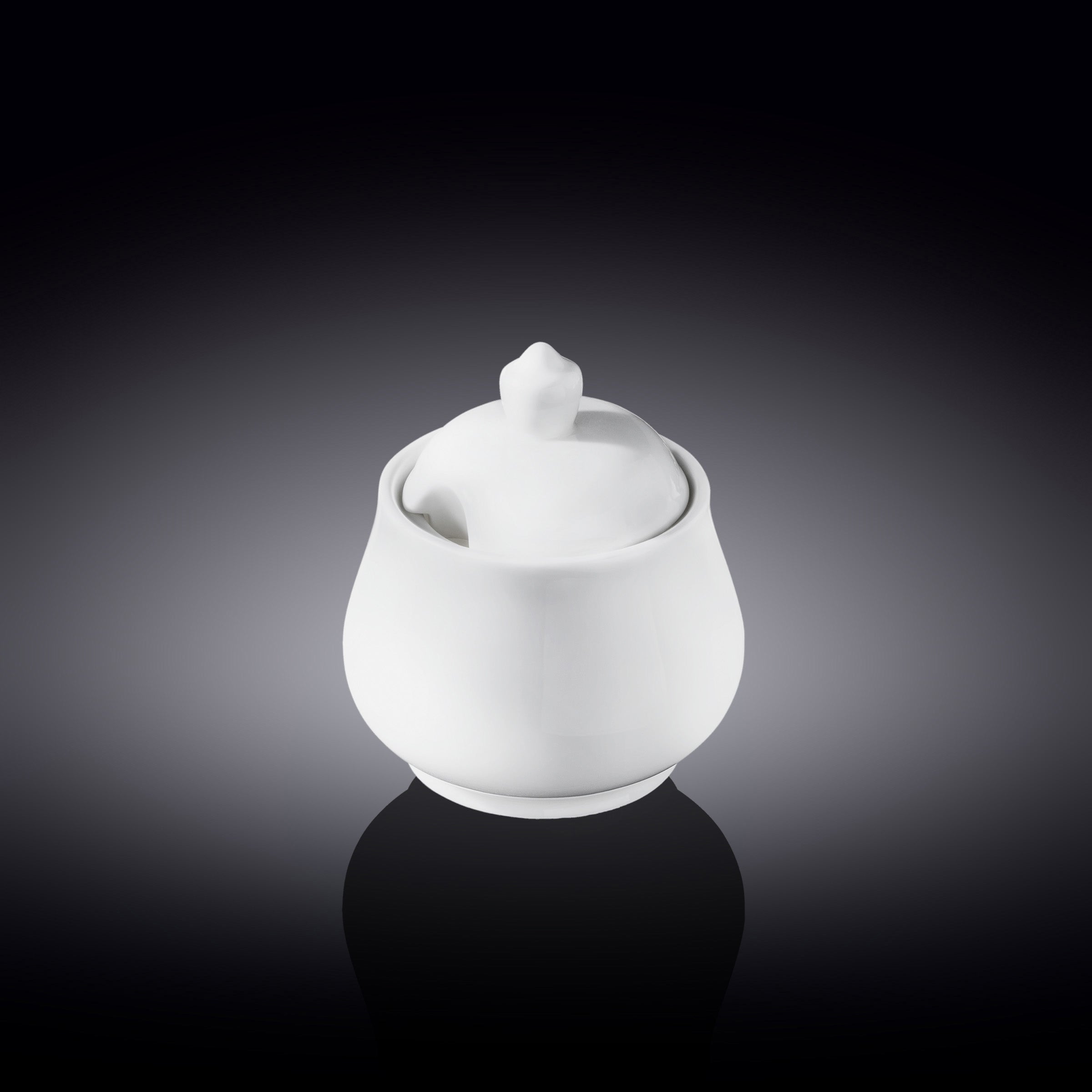 Wilmax England Suikerpot 340 ml Wit Porselein WL-995019/1C
