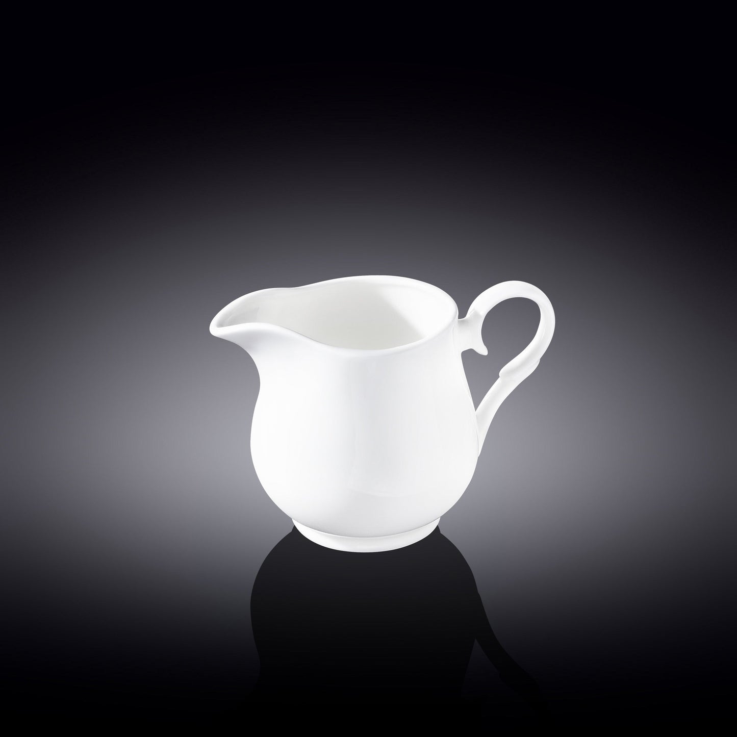 Wilmax Sahnekännchen 300 ml aus Porzellan – Zeitloses Design WL-995020/A