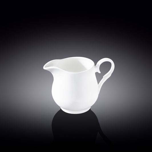 Wilmax Sahnekännchen 300 ml aus Porzellan – Zeitloses Design WL-995020/A