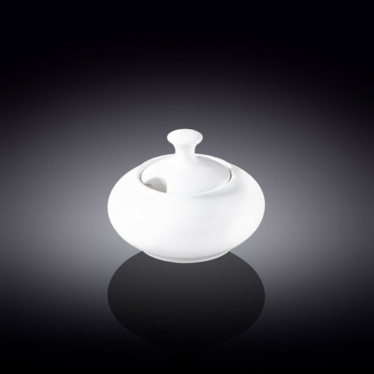 Wilmax Porzellan Zuckerdose mit Deckel, 250 ml, WL-995021/A