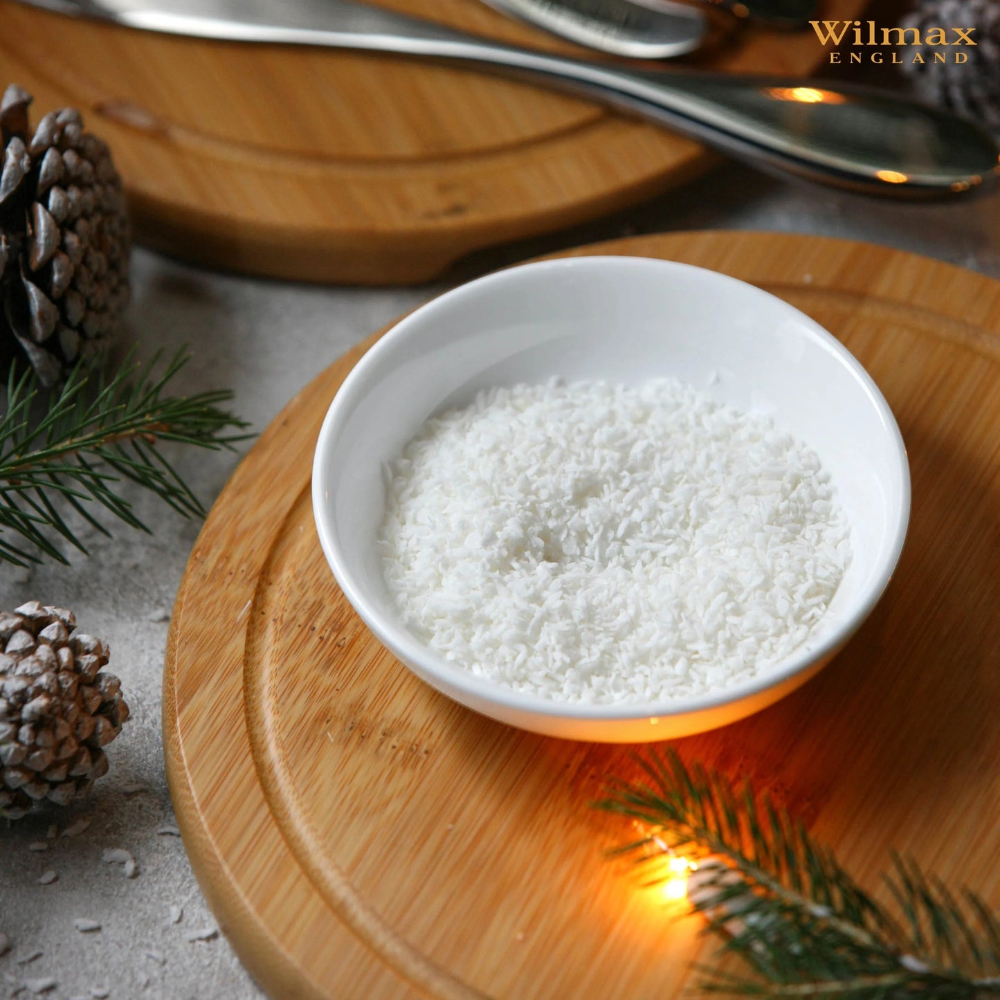 Wilmax Soy Dish, Porzellan, 10 cm, Weiß, WL‑996078/A