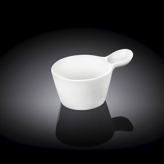 Wilmax Snack/Dessertschaal Porselein Wit 100ml WL-996104/A