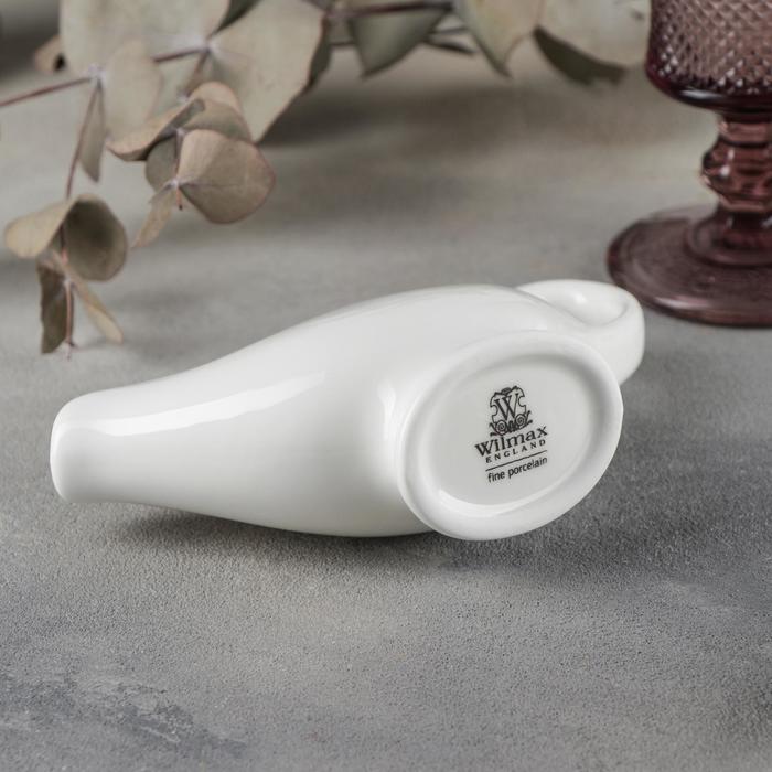 Wilmax Sauciere Weiß 75 ml – Elegantes Design für Soßen & Dressings –WL-996114/A