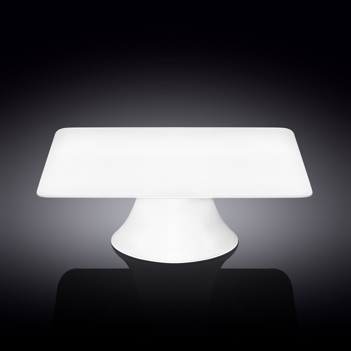 Wilmax Taartstandaard 30 x 30 cm Porselein Wit