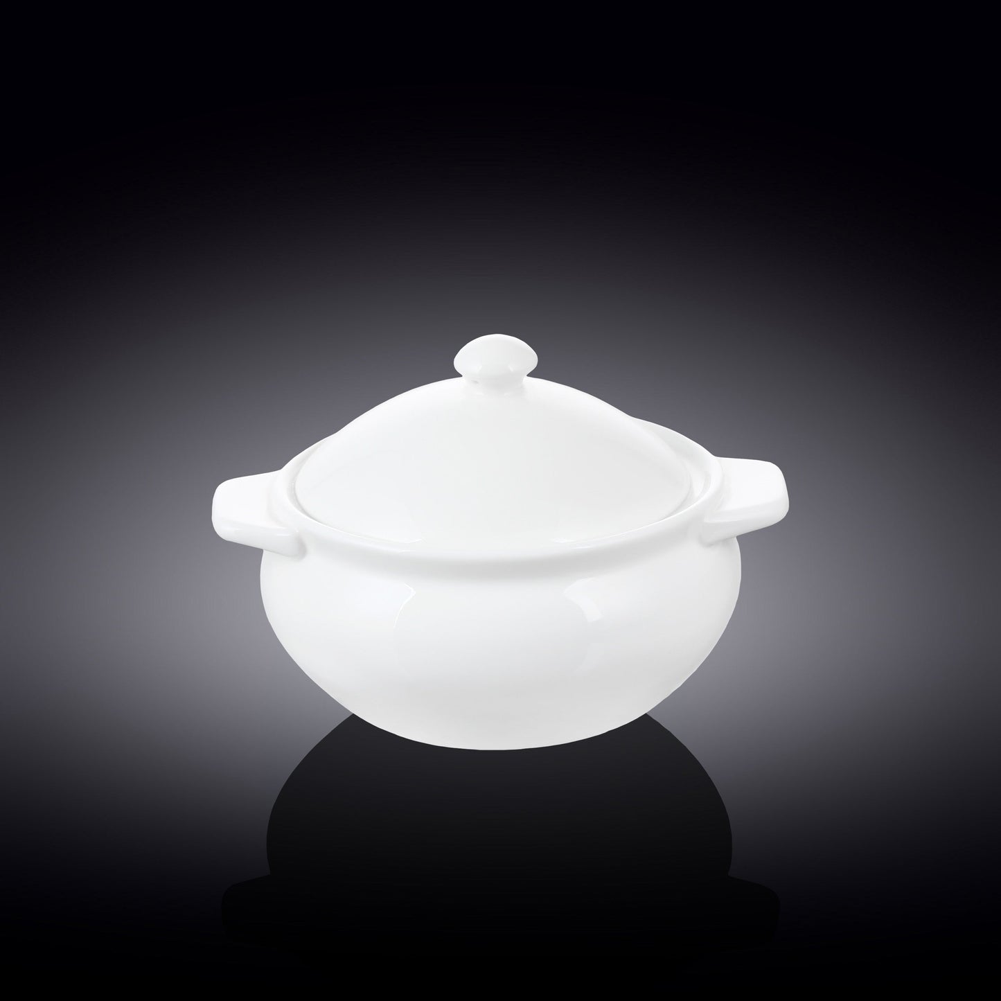 Wilmax ovenschaal met deksel 620 ml porselein WL-997015/1C