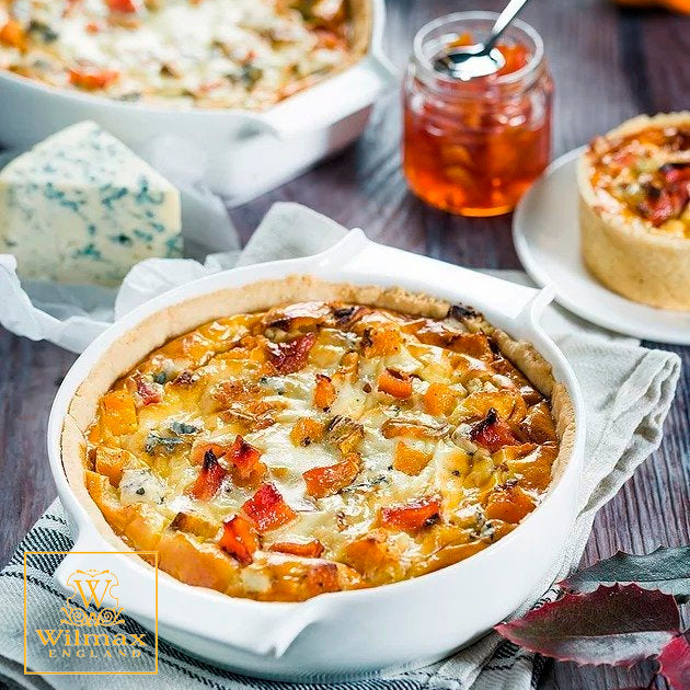 Wilmax ovenschaal met handgrepen 650 ml porselein WL-997021/1C