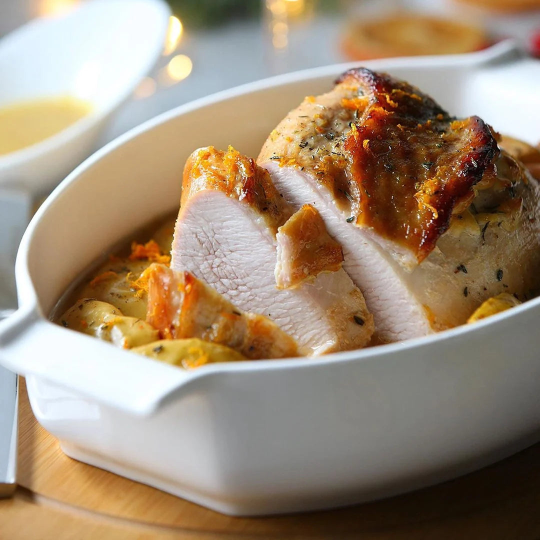 Wilmax Ovenschaal met Handgrepen 990 ml, ovaal, voor ovenschotels – WL-997027/1C