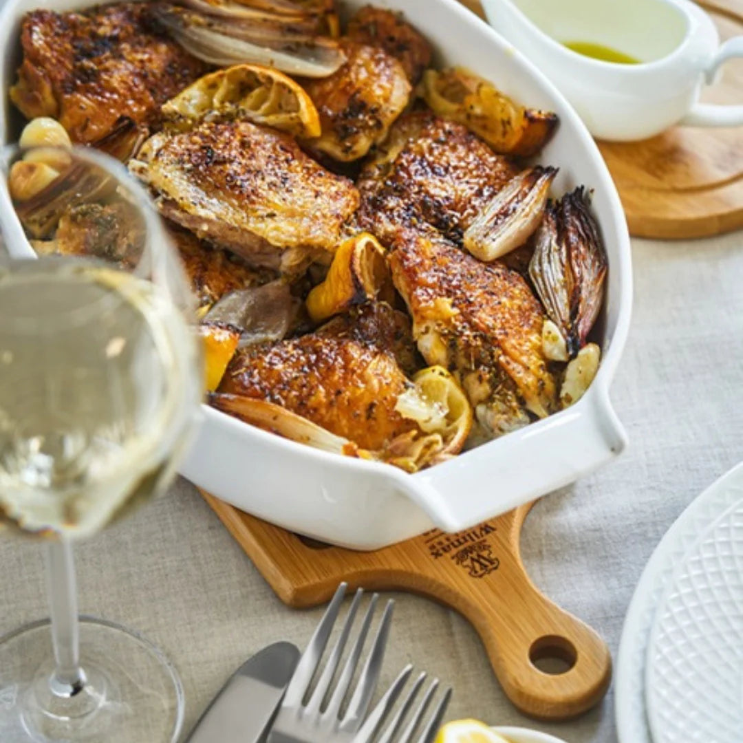 Wilmax Ovenschaal met Handgrepen 990 ml, ovaal, voor ovenschotels – WL-997027/1C