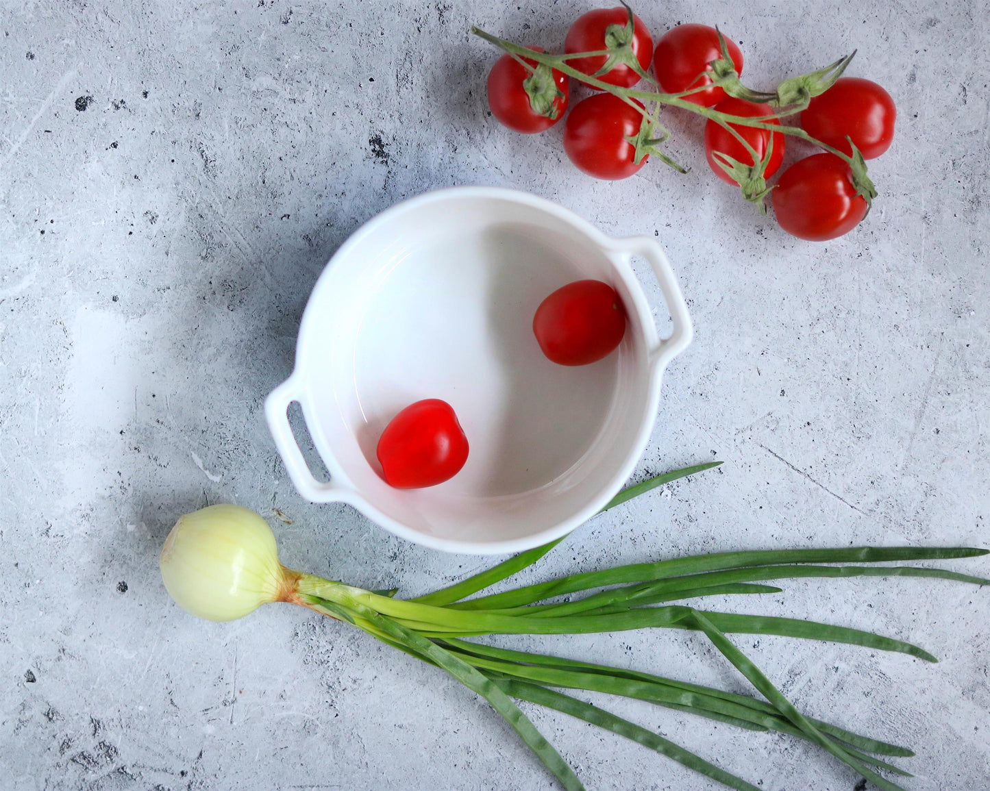 Wilmax Backform mit Griffen, 220 ml, Porzellan, WL-997033/A