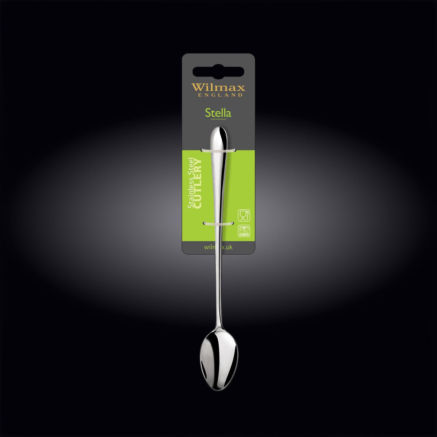 Wilmax Cocktaillepel 19,5 cm Roestvrij staal (RVS) WL-999121/1B