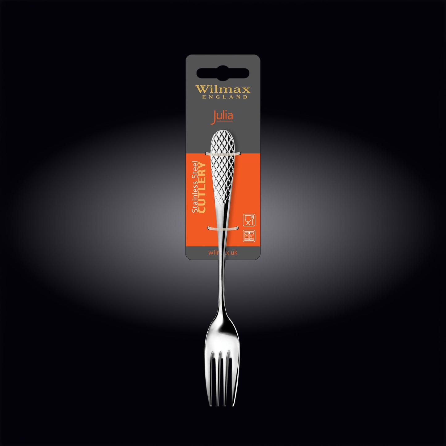 Wilmax Dinner Fork 20 cm Stainless Steel 2-piece set WL-999201/2B