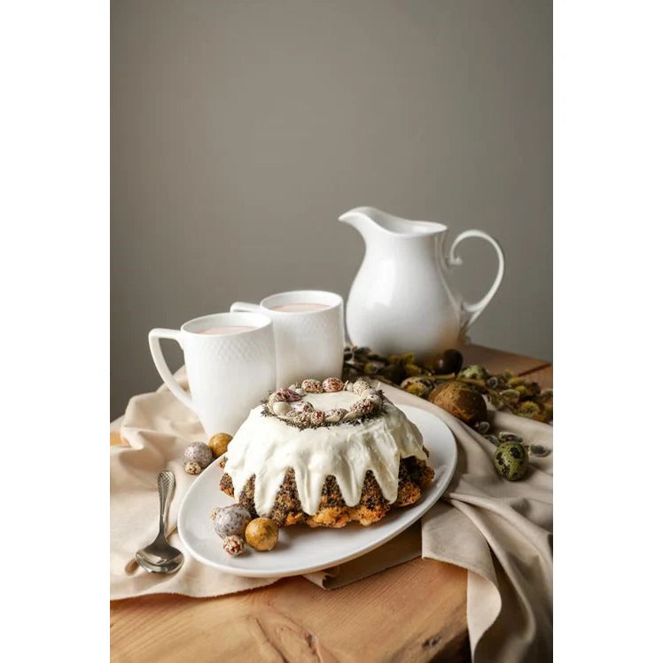 Wilmax Krug 1600 ml aus Porzellan, klassisches Design WL-995037/A