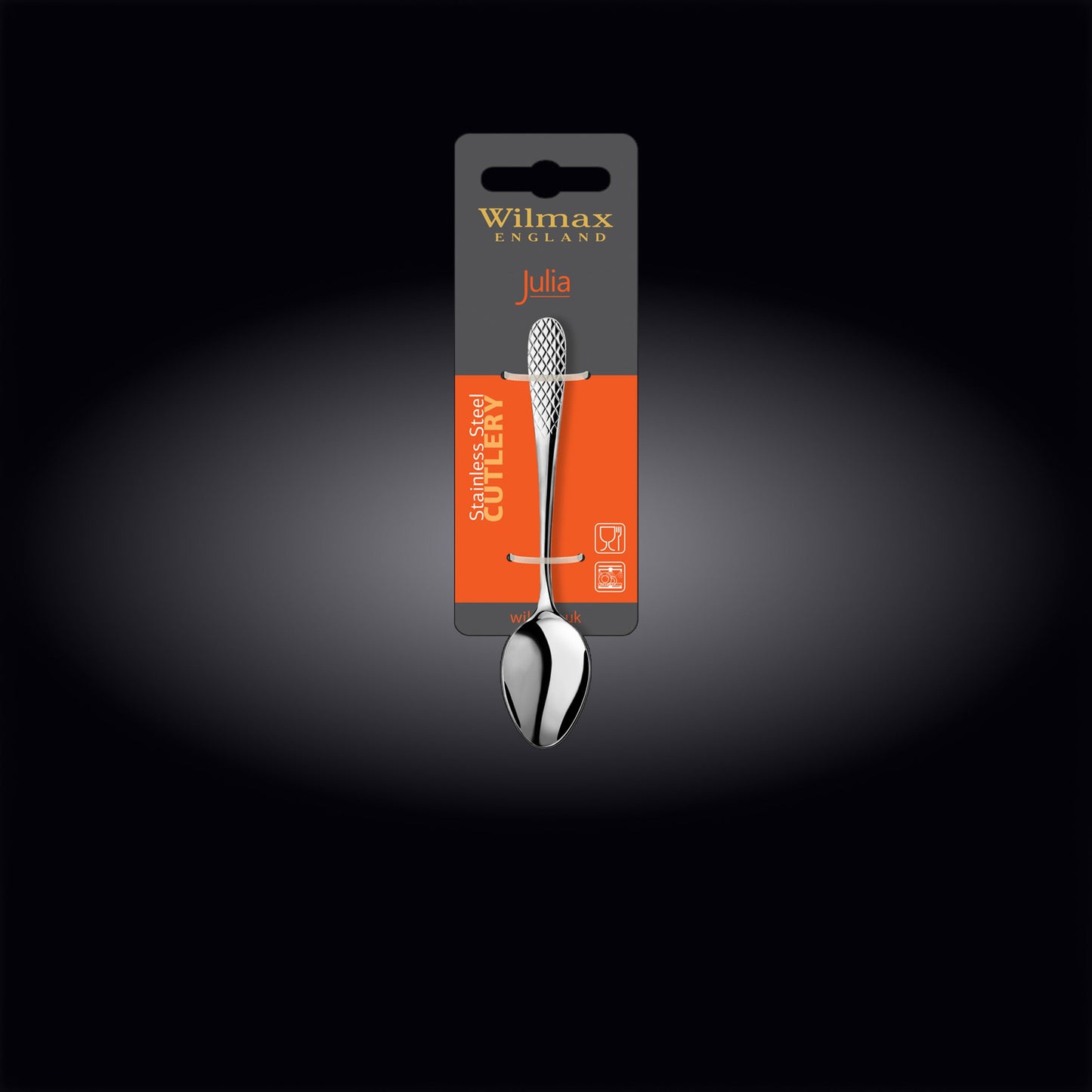 Wilmax Mokka-Kaffeelöffel 2er-Set, Edelstahl 11.5 cm WL-999204/2B