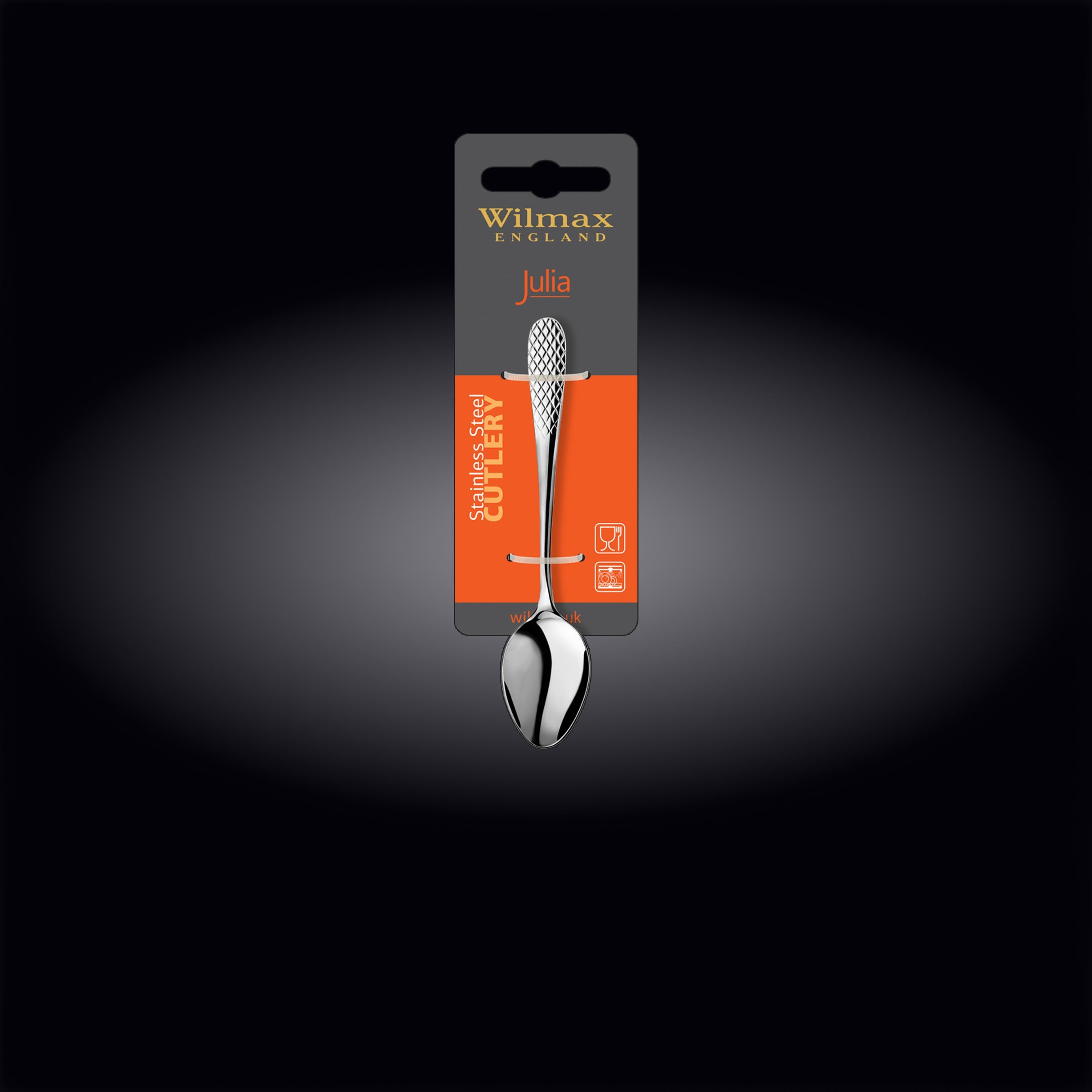 Wilmax Mokkalepel 11.5 cm Roestvrij Staal 2-delige Set
