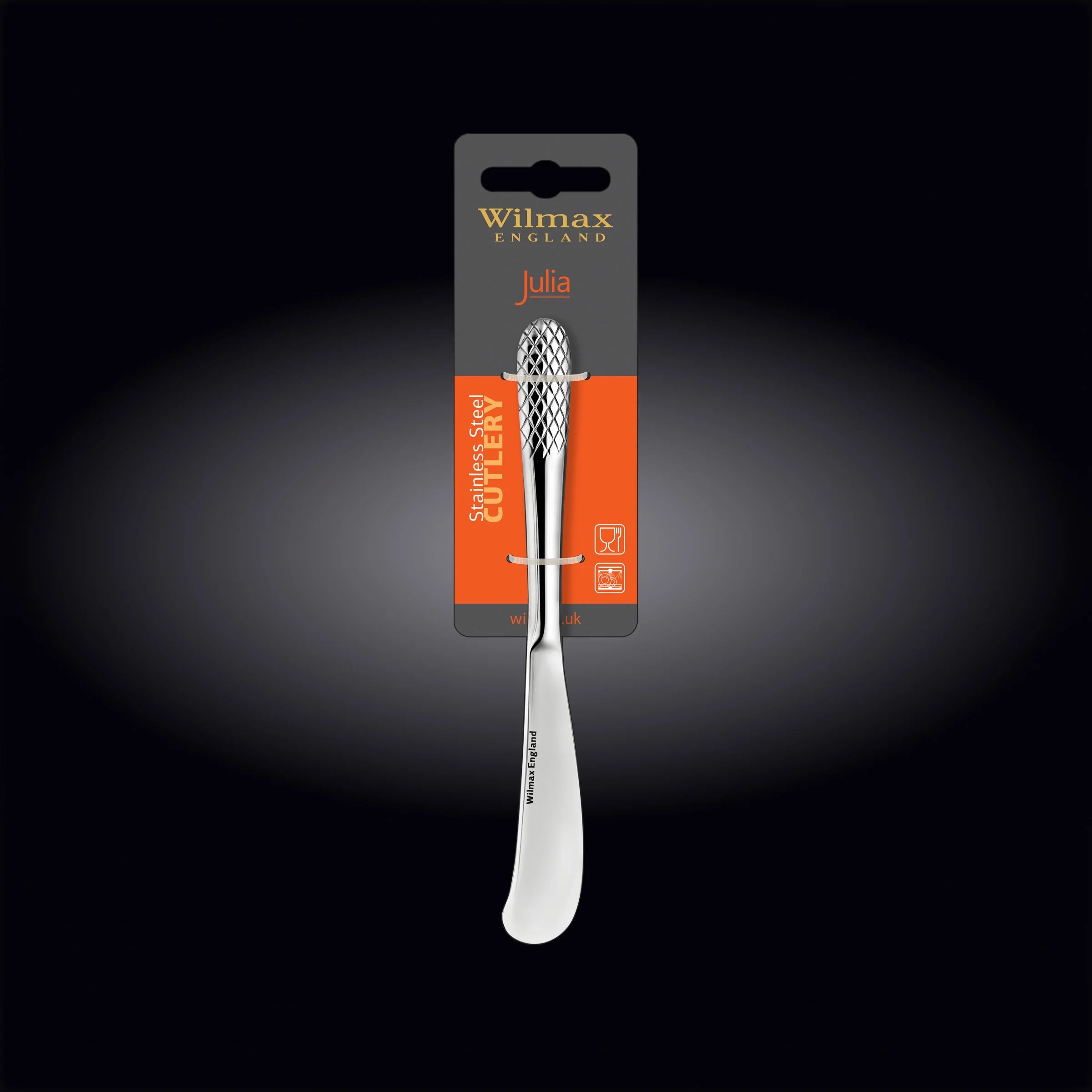 Wilmax England Butter Knife 17 cm Stainless Steel WL-999216/1B