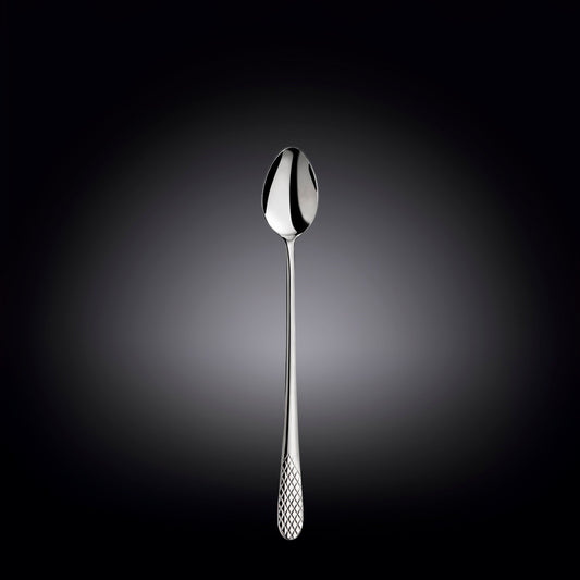 Wilmax Longdrinklöffel Edelstahl 19,5 cm im Blister WL-999221/1B