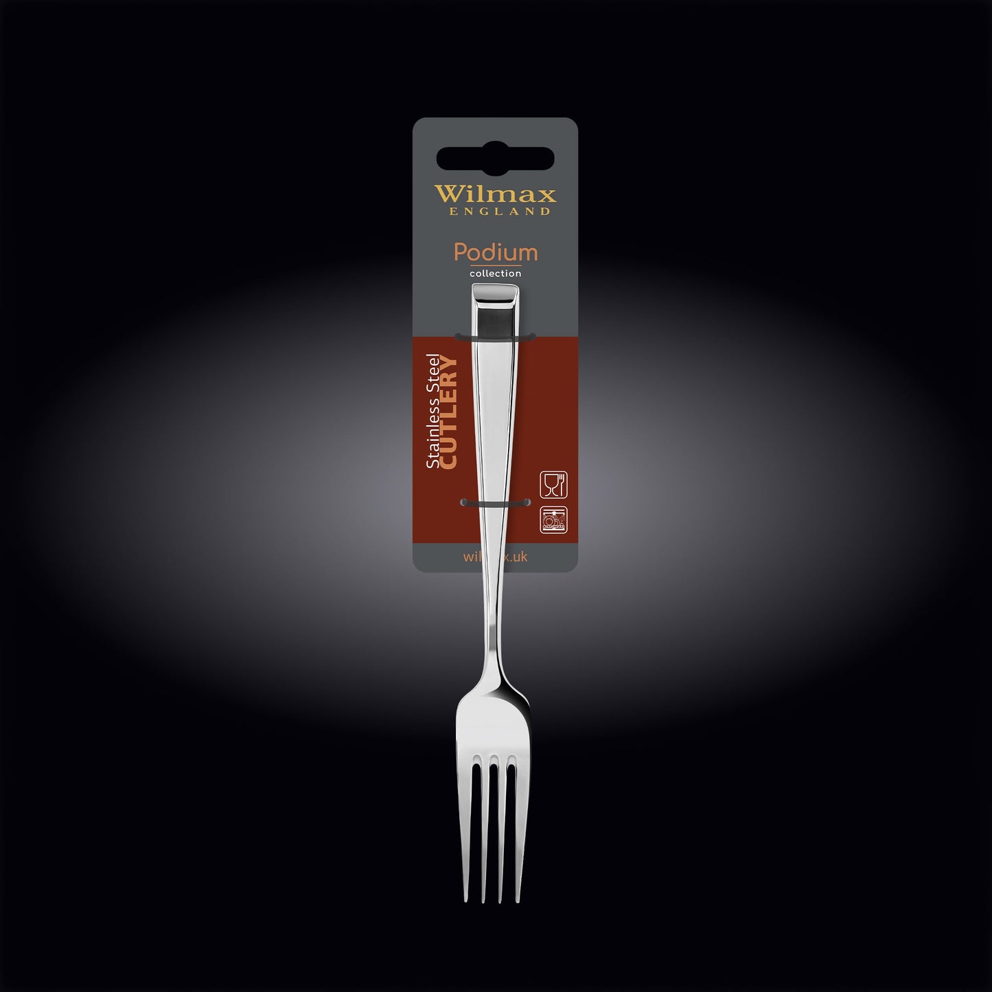 Tischgabel Edelstahl Silber 21 cm – WL-999631021/1B