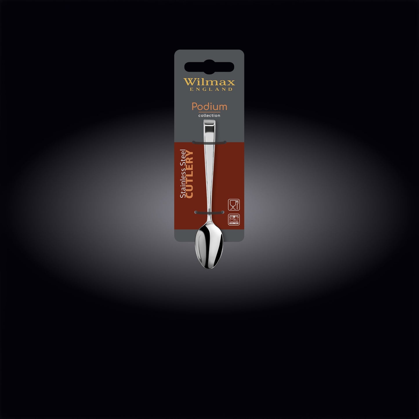 Wilmax England Mokkalepel Roestvrij staal (RVS) 12 cm