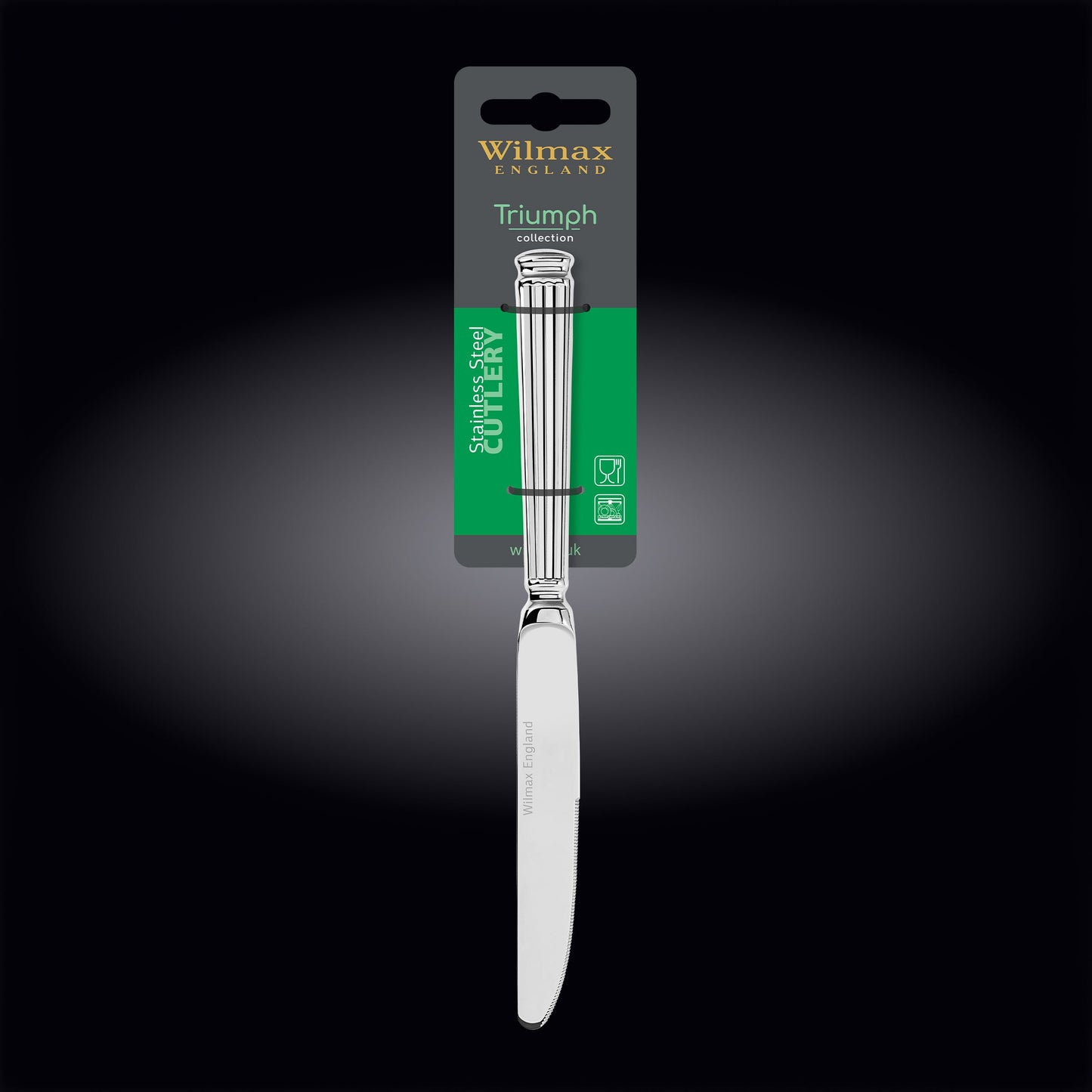 Wilmax England Tafelmes RVS 24 cm WL-999881001/1B