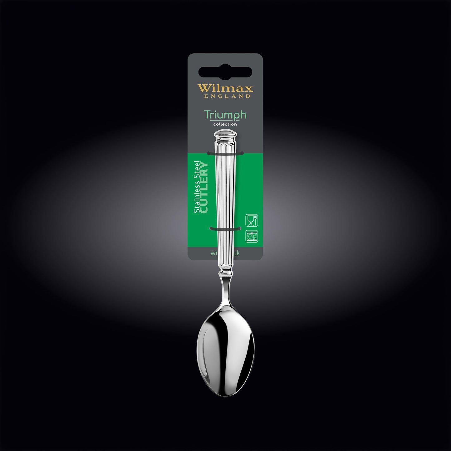 Tafellepel Roestvrij staal (RVS) 20 cm WL-999881041/1B