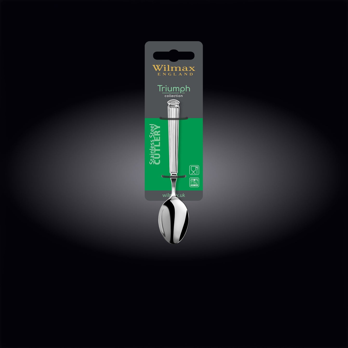 Kaffee-/Teelöffel Edelstahl Silber 14 cm – WL-999881045/1B