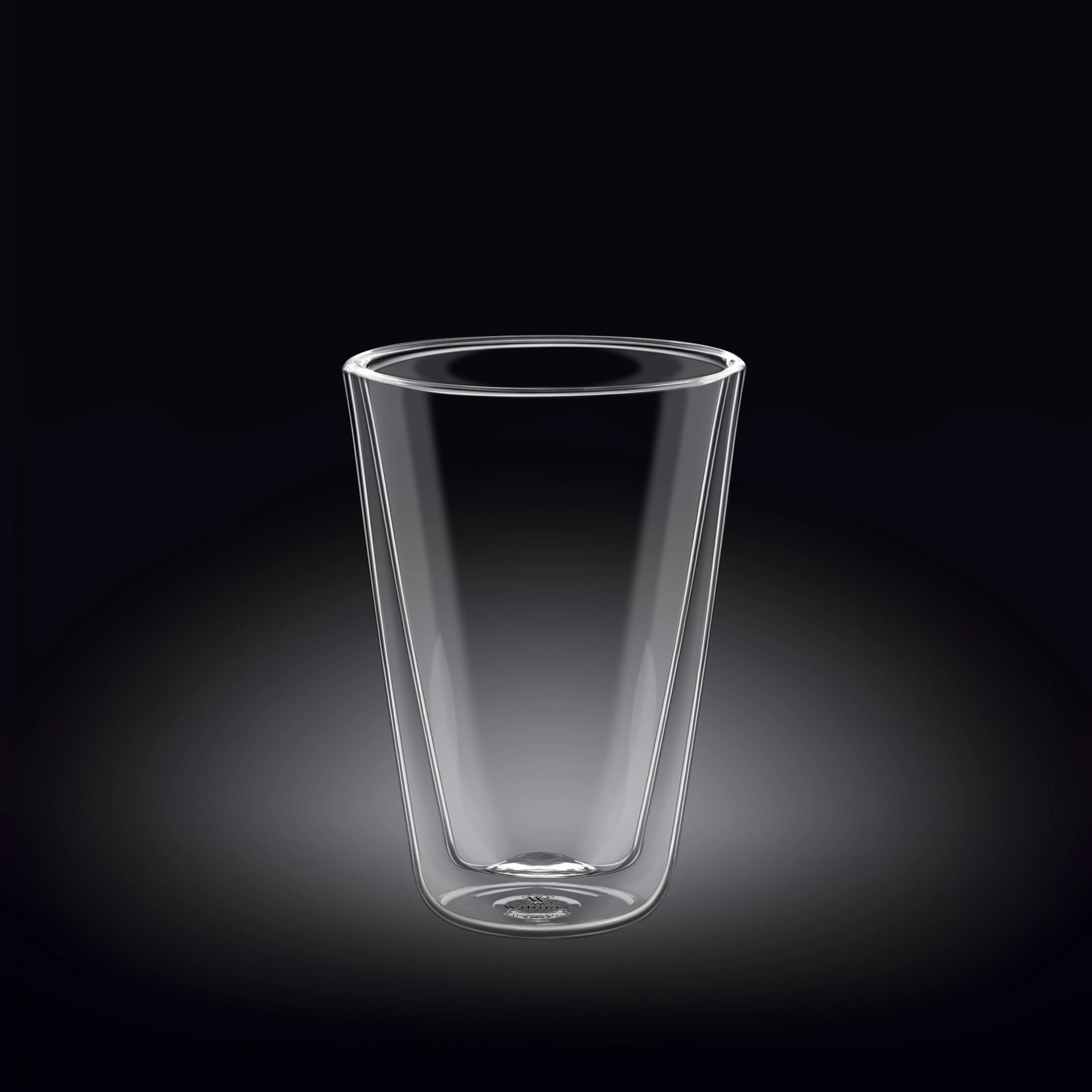 Wilmax Dubbelwandig Glas 300 ml Transparant WL-888705/A