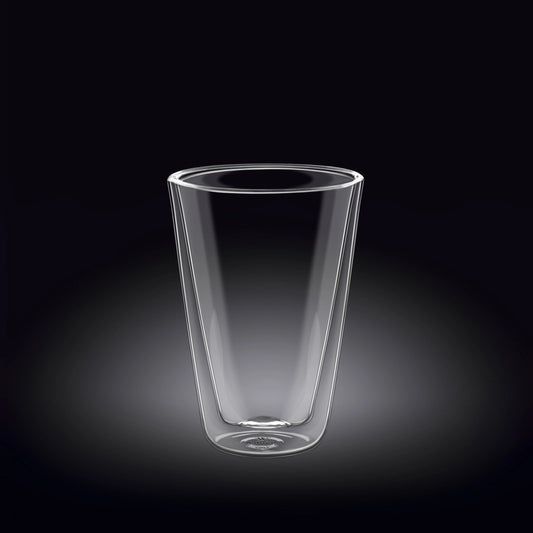 Wilmax Dubbelwandig Glas 300 ml Transparant WL-888705/A
