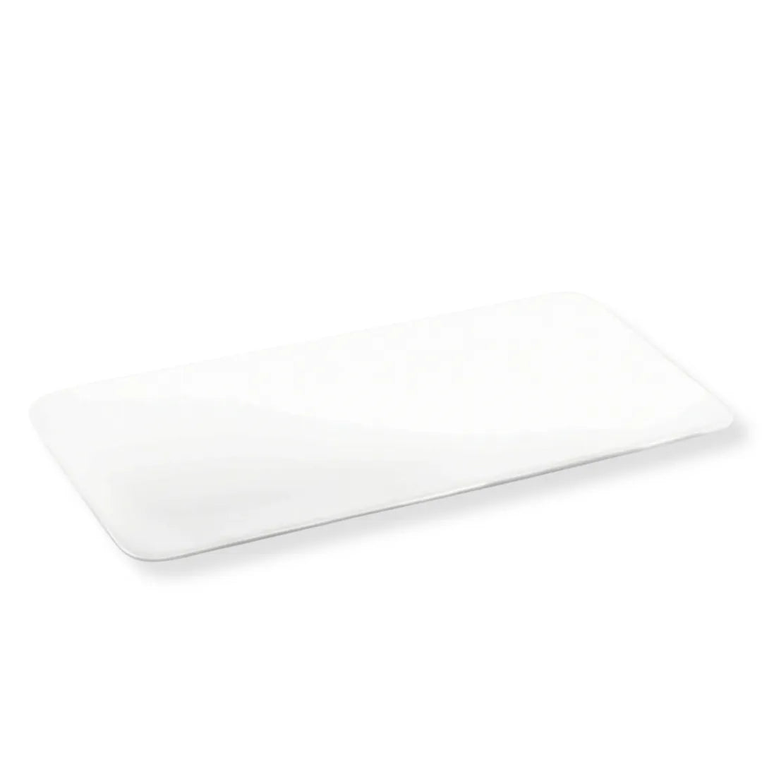 Wilmax England Serveerblad Porselein Wit 35.5x25 cm