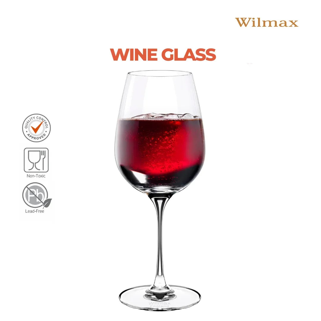 Wilmax England Wijnglazen 580ml Kristal Transparant 2-delig