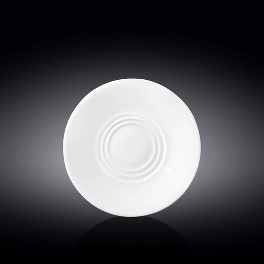 Wilmax Universele Onderschaal 14 cm Porselein Wit