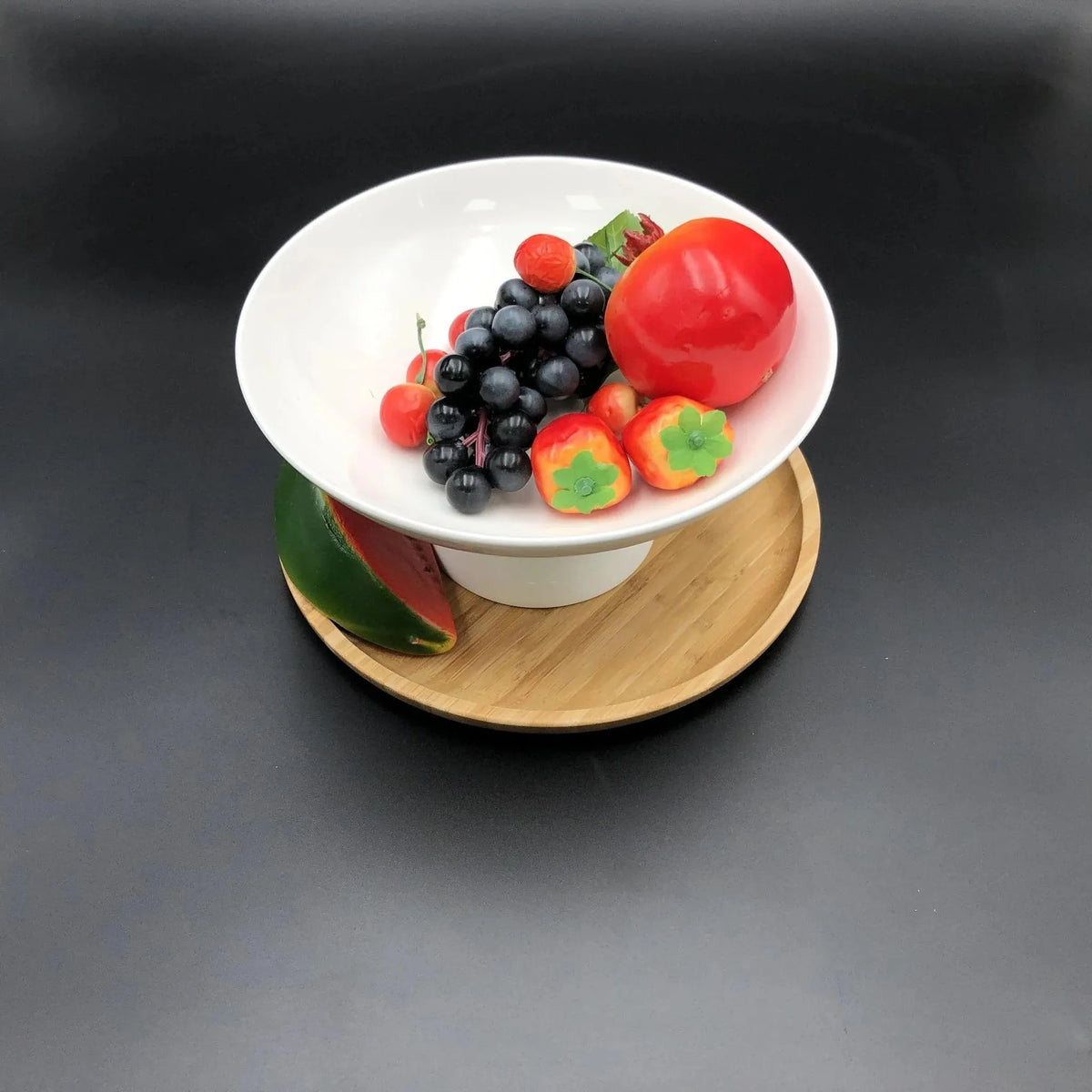 Wilmax Fruitschaal 24 x 11.5 cm Porselein Wit