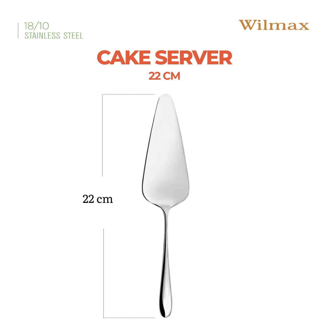Wilmax England Taartschep 22 cm RVS