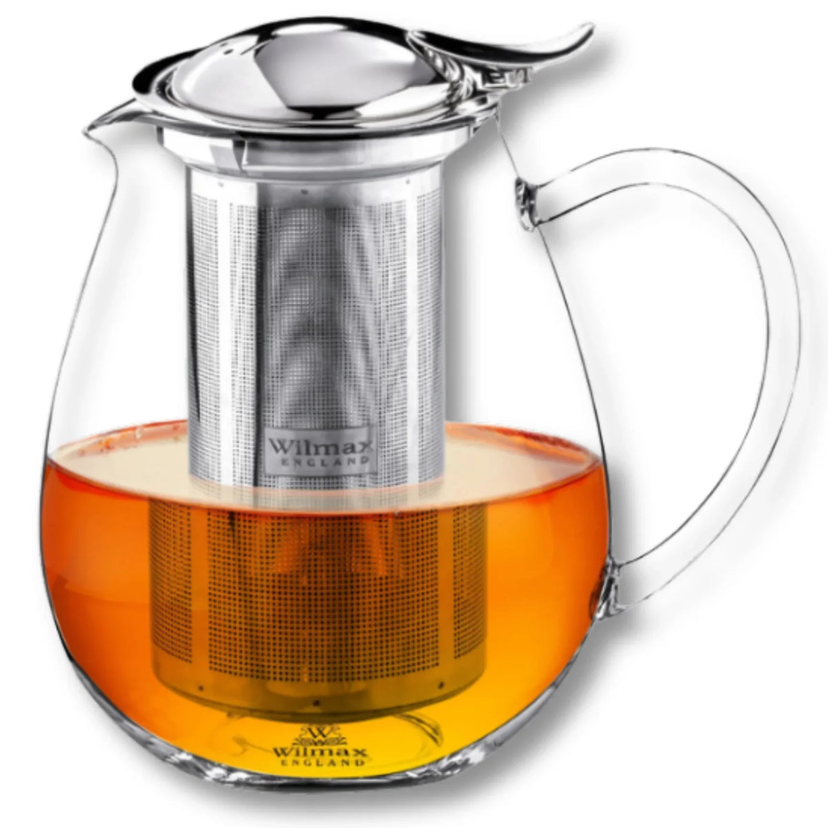 Wilmax England Theepot 850 ml RVS Filter