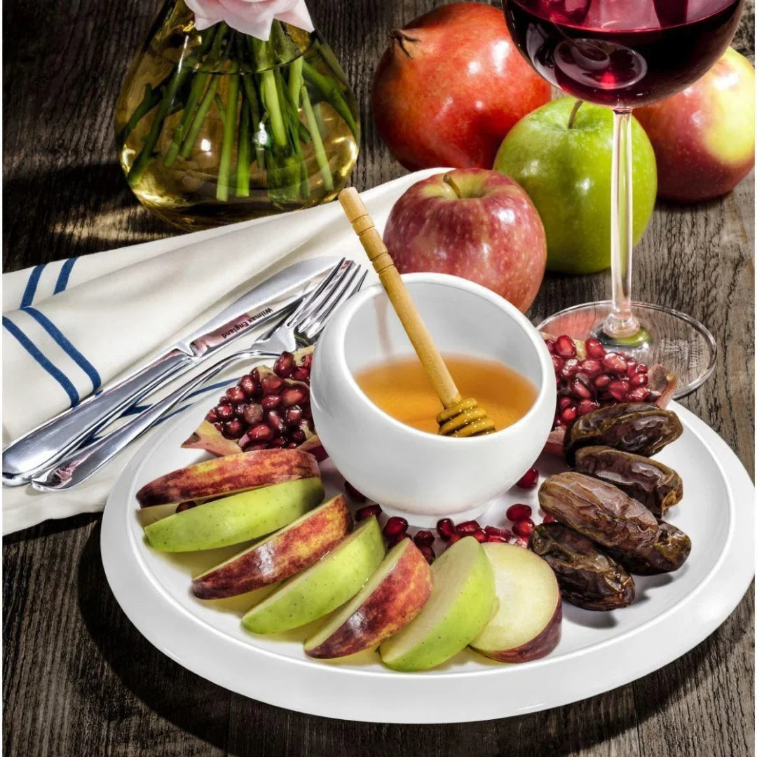Wilmax Dessertschaaltjes Wit Porselein 8.5x9 cm set van 6