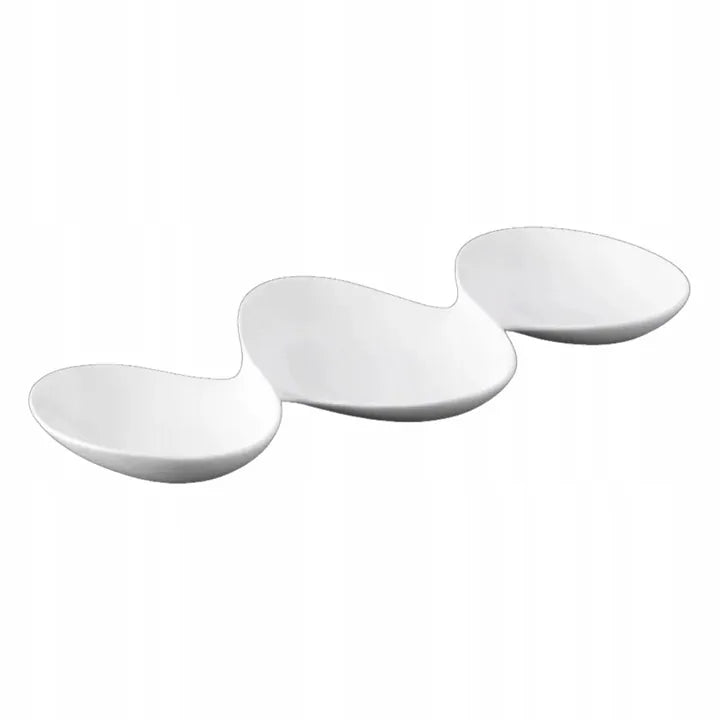 Wilmax Porseleinen Serveerplaat 37 cm Wit