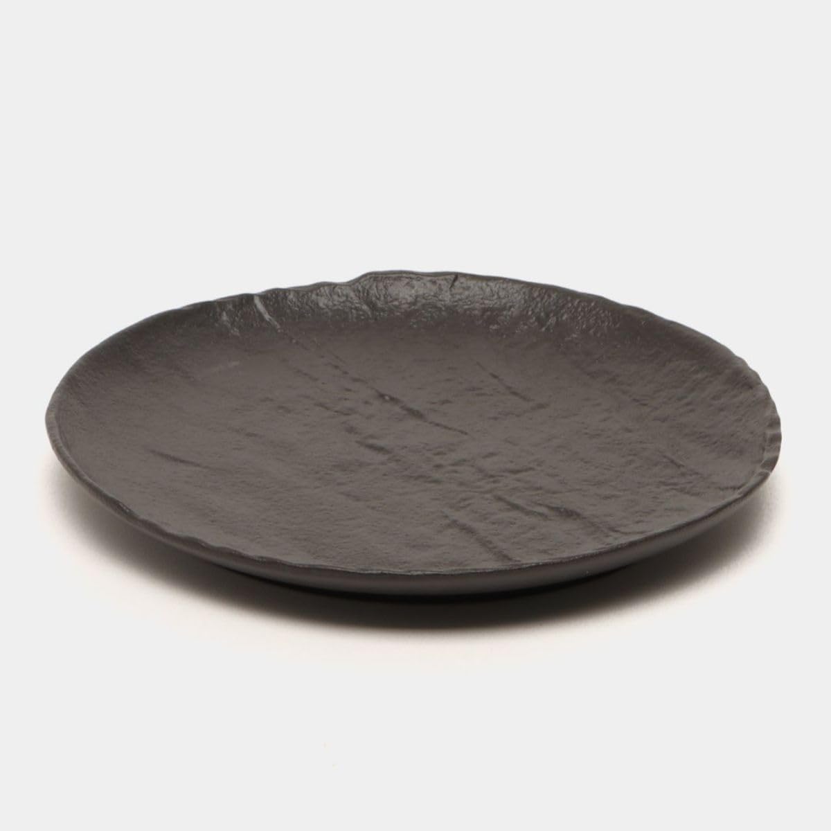 Wilmax Rond bord 18 cm set van 6 SlateStone Zwart A6
