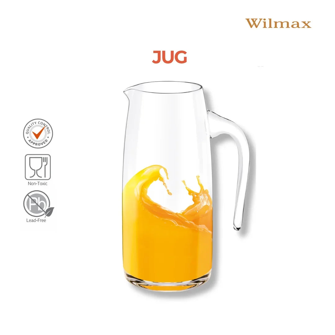 Wilmax Kan 1000 ml Kristalglas Transparant