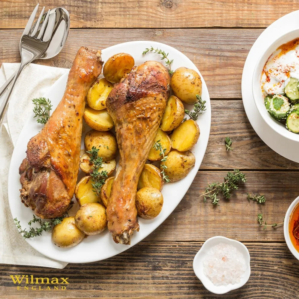 Wilmax Schotel 30.5 cm Porselein Wit