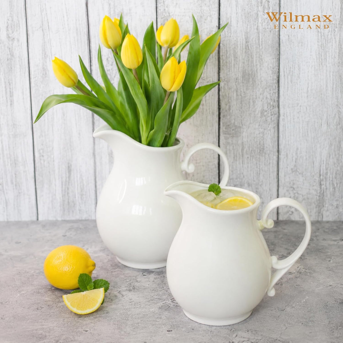 Wilmax England Kan 830 ml Wit Porselein