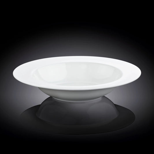 Wilmax England Diep bord porselein wit 25.5 cm 600 ml