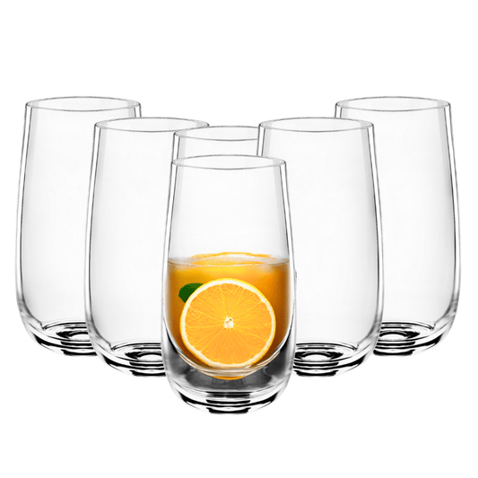 Wilmax Longdrinkglas 540 ml Kristalglas Transparant 6 stuks