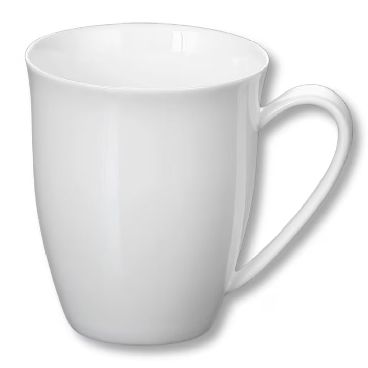 Wilmax Cups 380 ml White Porcelain 2-piece set WL-993014/A2