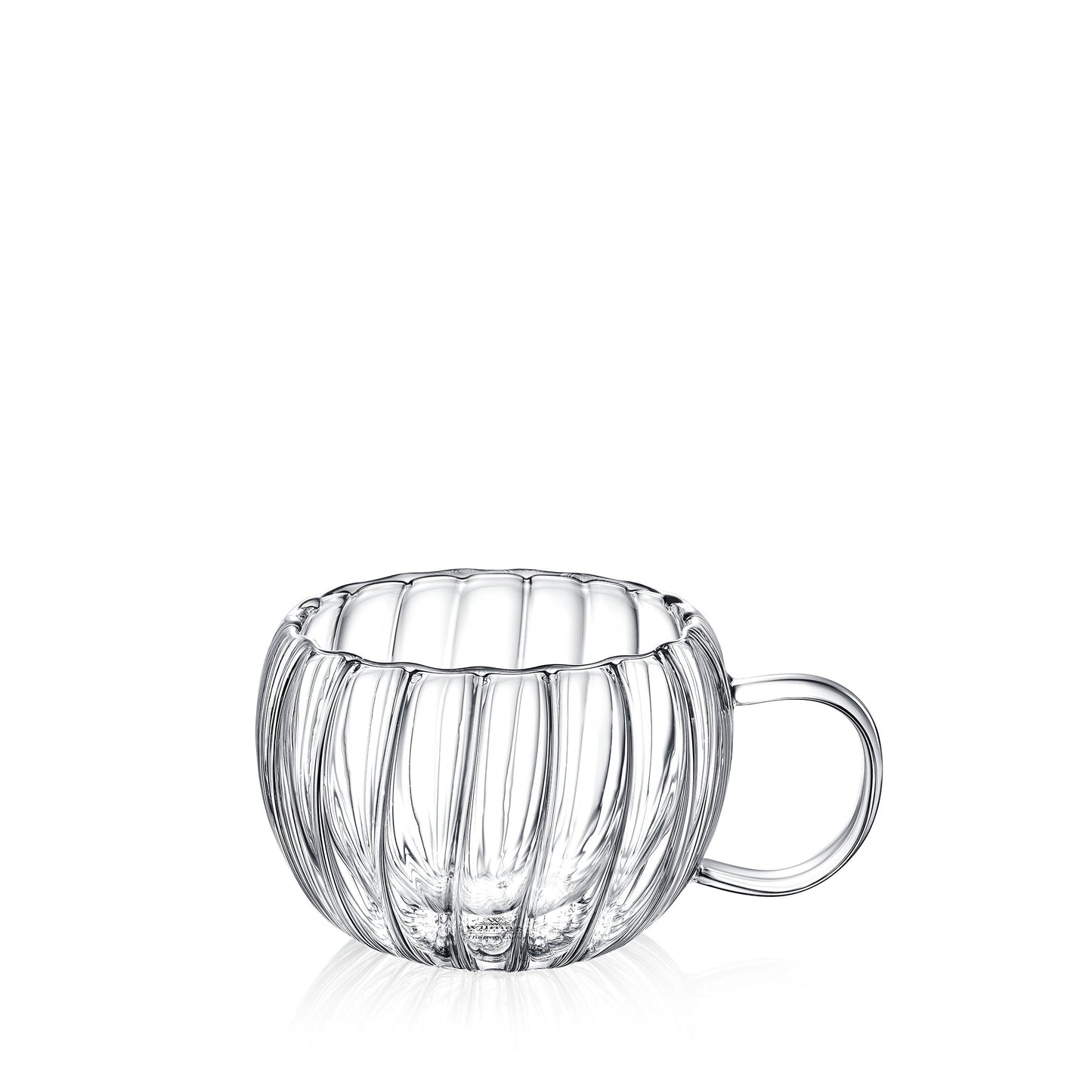 Wilmax Doppelwandiger Thermoglas-Becher, 300 ml, WL-888411/A