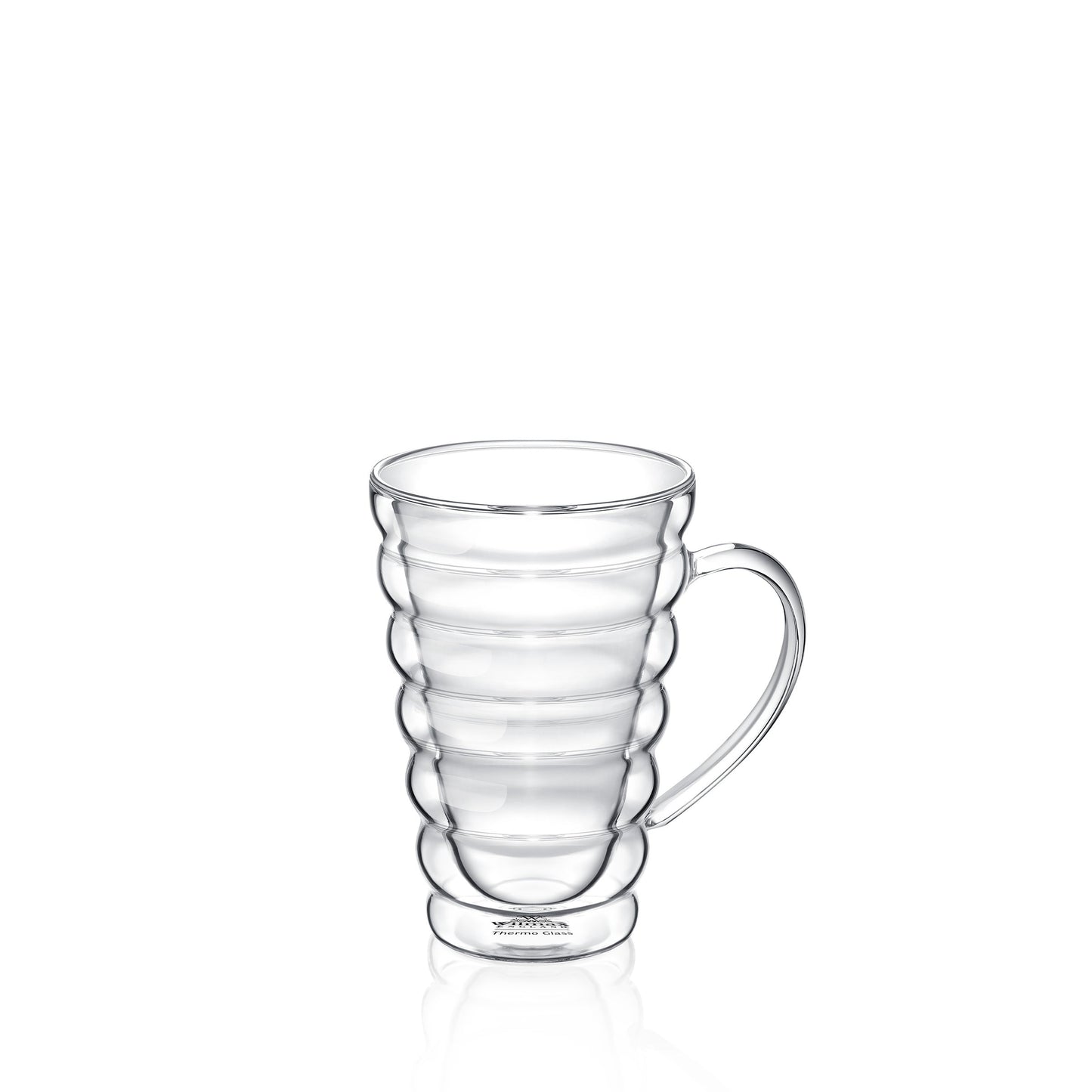 Wilmax England Dubbelwandige Thermobeker 300ml Transparant