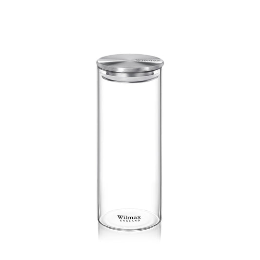 Wilmax Vorratsglas mit Deckel, 1600 ml – WL-888518/A