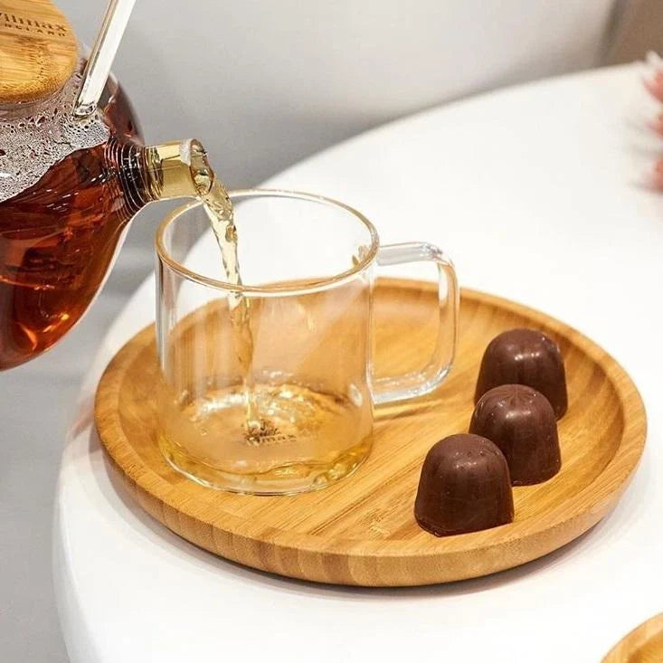 Wilmax Borosilikat Glas-Kaffeetasse, 200 ml, WL-888604/A