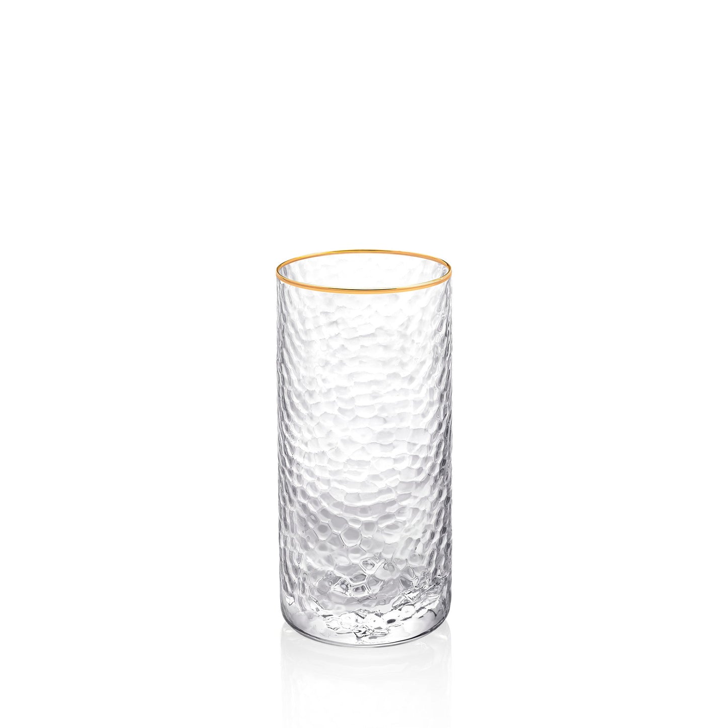 Wilmax Gold Rim Glas 290 ml Thermo Glas rund WL-888631/A